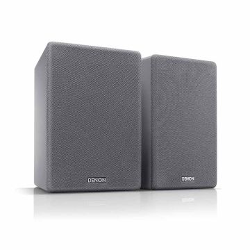 Denon SC-N10 Bookshelf Speakers (Pair / Set of 2) Grey