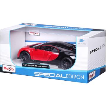 Maisto Bugatti Chiron Sport Black-Red 1:24 (10131524/1)