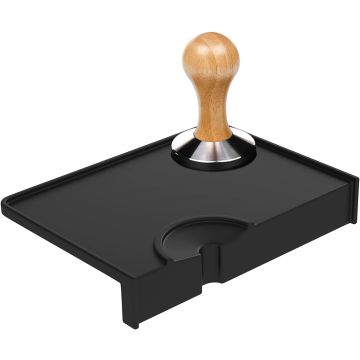 Tamper Silicone Mat with Edge Protection 21.2 x 15 cm