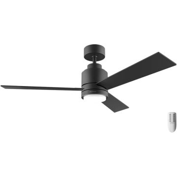 Cecotec Ceiling Fan EnergySilence Aero 4850 Style Black. 30W, 48 inch, DC-Moto, Winter-Summer and Natural Breeze (05836)