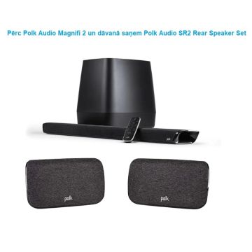 Polk Audio Magnifi 2 + SR2 Rear Speaker Set