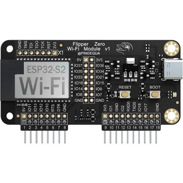 Pingequa Flipper Zero Wi-Fi Development Board ESP32-S2 Black