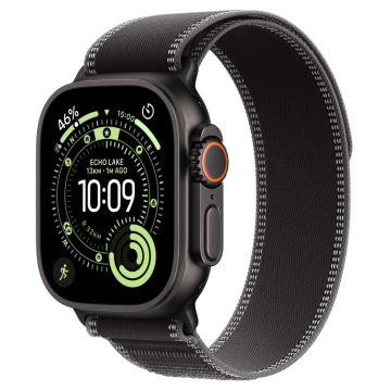 Apple Watch Ultra 3 GPS + Cellular 49mm Black Titanium Black/Charcoal Trail Loop (M/L) MF1H4