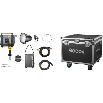Godox KNOWLED MG4K Bi-Color LED with Flight Case