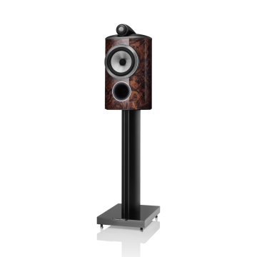 Bowers & Wilkins Bookshelf Speaker 805 D4 Signature Diamond Range, California Burl Gloss, 1Pc