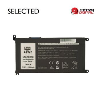 Extra Digital Notebook Battery DELL YRDD6, 3600mAh, Extra Digital Selected 9990000441563