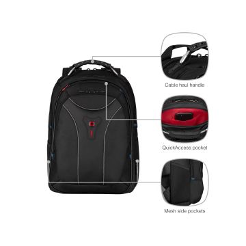 Wenger Carbon 17 inch Laptop Backpack black (600637)