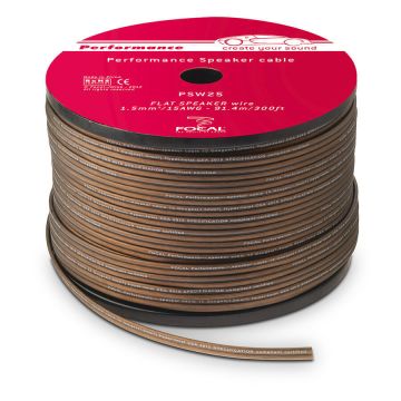Focal PSW 25 Flat Speaker Cable 1.5 mm² (91.6 m roll)