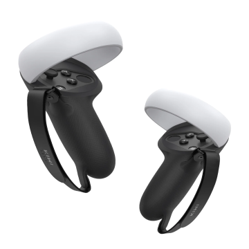 KIWI Design Grip Case Compatible with Oculus Quest 2 (Black)