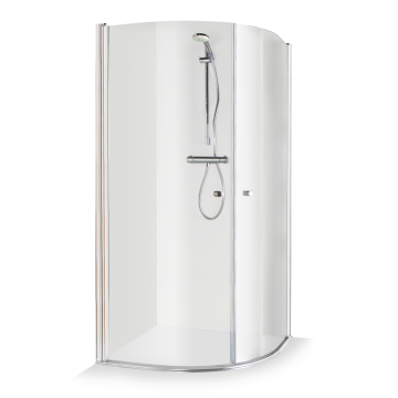 Baltijos Brasta KATARINA Shower Enclosure 90x90 Tinted Gray