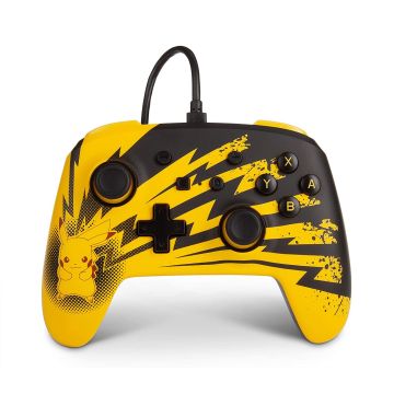 PowerA WIRED Pokemon Lightning Pikachu Controller for Nintendo Switch