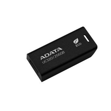 ADATA UC320 256GB USB 3.2 Flash Drive Black (UC320-256G-RBK/BK)