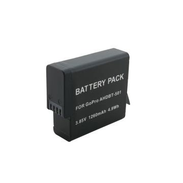 Extra Digital GOPRO AHDBT-501 Battery, 1260mAh CB970124 9990000970124