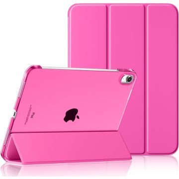 Maledan Case for iPad 10 11 Generation (2022 10.9 inch A16 2025 11 inch) Pink Red