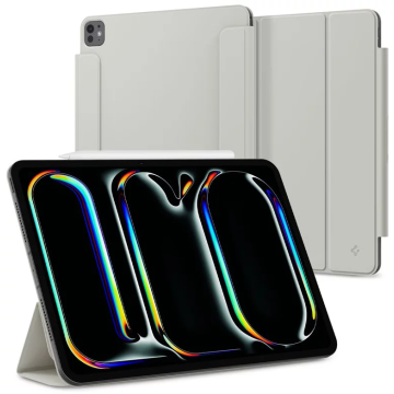 Spigen Air Skin Folio OneTap, gray - iPad Pro 13-inch 2024 (ACS06511)