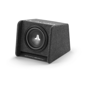 JL Audio JLCP110G-W0V3 BassWedge Ported Enclosure w/ Single 10W0v3 Driver