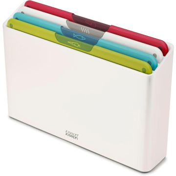 JOSEPH JOSEPH Folio Icon 4-piece White Chopping Board Set Regular