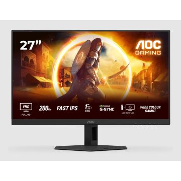 AOC 27G4HRE 27" Fast IPS FHD 200Hz Gaming Monitor (27G4HRE)