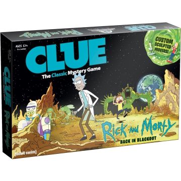 Winning Moves Clue: Rick and Morty Back In Blackout (EN)