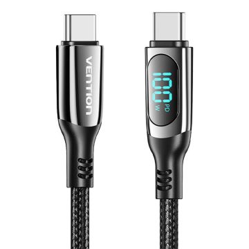 Vention TAYBAV USB 2.0 C-C 100 W 5A 1.2M USB cable Black