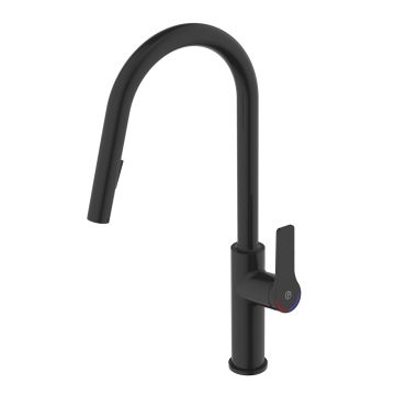 Gustavsberg Jaucējkrāns Epic Izvelkama Iztece Black Matte (GB41209959 53)