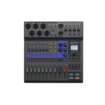 Zoom LiveTrak L-8 Podcast Mic Set