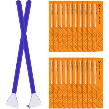 K&F Concept Sensor Cleaning Set with 10 Microfibre Swabs 12 mm for M4/3 Cameras