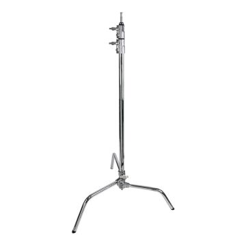 Kupo CL-30M 30" Master C-Stand With Sliding Leg & Quick-Release - Silver