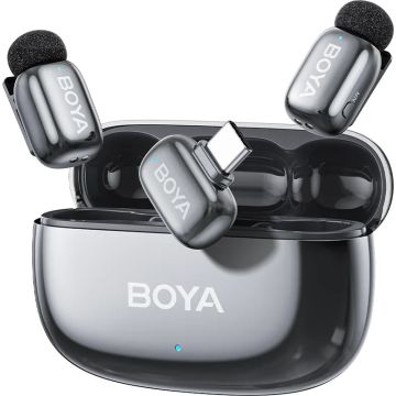 Boya wireless microphone mini 2-02 USB-C, space gray