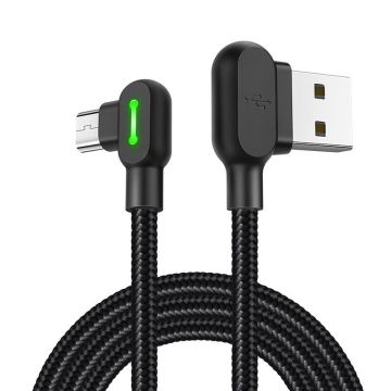 Mcdodo CA-5280 USB to Micro USB Cable LED 1.2m Black