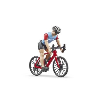 Bruder bworld racing bicycle with cyclist (63110)