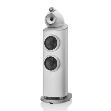 Bowers & Wilkins Floorstanding Speaker 803 D4, White, 1Pc