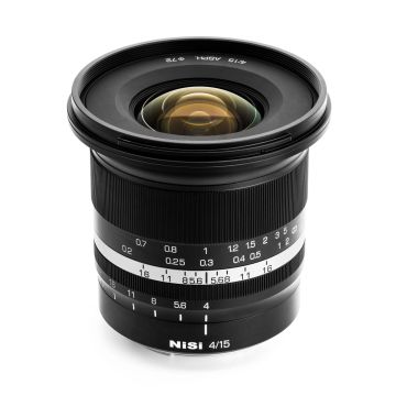 NiSi 15mm f/4 Fullframe Super Wide Angle Lens Nikon Z-Mount