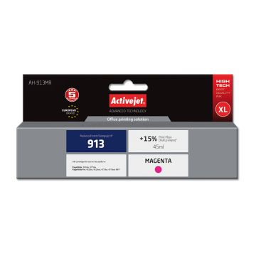 Activejet AH-913MR HP 913 F6T78AE replacement Premium 45 ml magenta