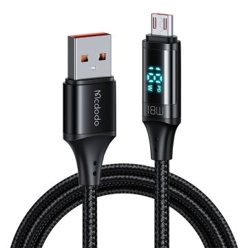 Mcdodo CA-1070 Cable USB to Micro USB 3A 1.2m Black