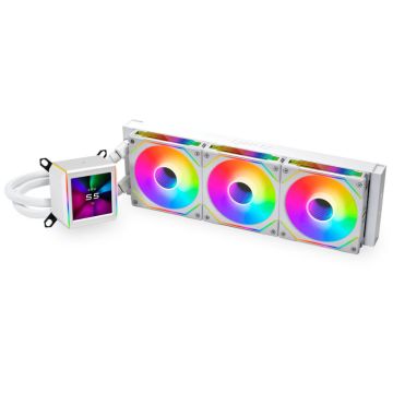 Lian Li GALAHAD II LCD 360 SL-INF AIO, ARGB - white (GA2ALCD36INW)