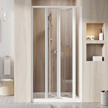 Ravak Shower Door SDZ3-100 195 White + Polystyrene Pearl (02VA01O211)