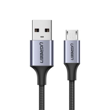 Ugreen cable USB - micro USB cable 2m gray (60148)