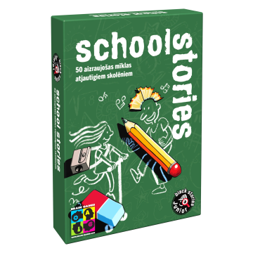 Brain Games Black Stories Junior: School Stories (LV)