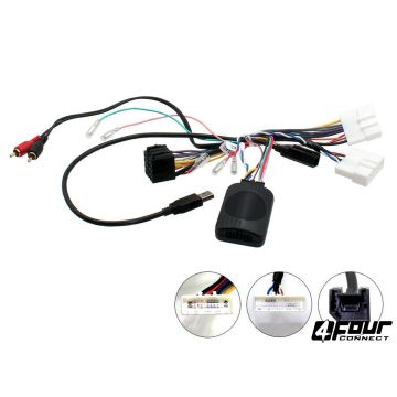 FOUR Connect 4-CTSNS009.2 Nissan Steering wheel remote adapter (6430042124879)