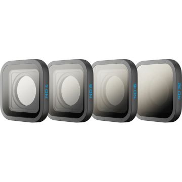 GoPro ND Filter 4-Pack HB-Series | ND4 / ND8 / ND16 / ND32 for HERO13 Black (AENDF-001)