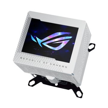 ASUS ROG Ryujin III CPU water block - for Intel and AMD, White