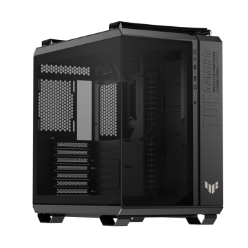 ASUS TUF Gaming GT502 Horizon PC case, Midi Tower, ATX, Tempered Glass - black (90DC0090-B19020)