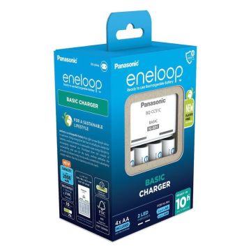 Panasonic Eneloop Charger BQ-CC51 + 4x2000mAh (K-KJ51MCD40E)