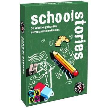 Brain Games Black Stories School Stories (LT)
