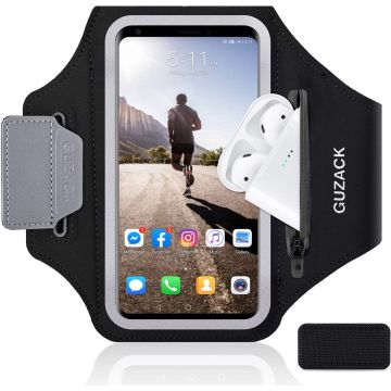 Mr. Luyu Sports Armband Mobile Phone Universal Mobile Phone Holder Jogging with Headphones