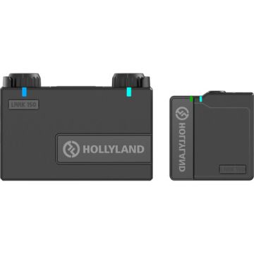 Hollyland LARK 150 Solo Wireless Microphone System Black