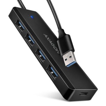 Axagon USB Travel I/O Hub 0.19 m HUE-C1A (HUE-C1A)