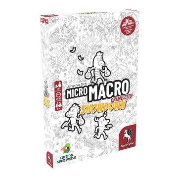 Pegasus Spiele MicroMacro: Crime City - Showdown (EN)