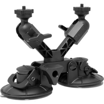 Delkin Devices Fat Gecko Camera Mounts FG X Dual Suction (DDMNT-X-DUAL)